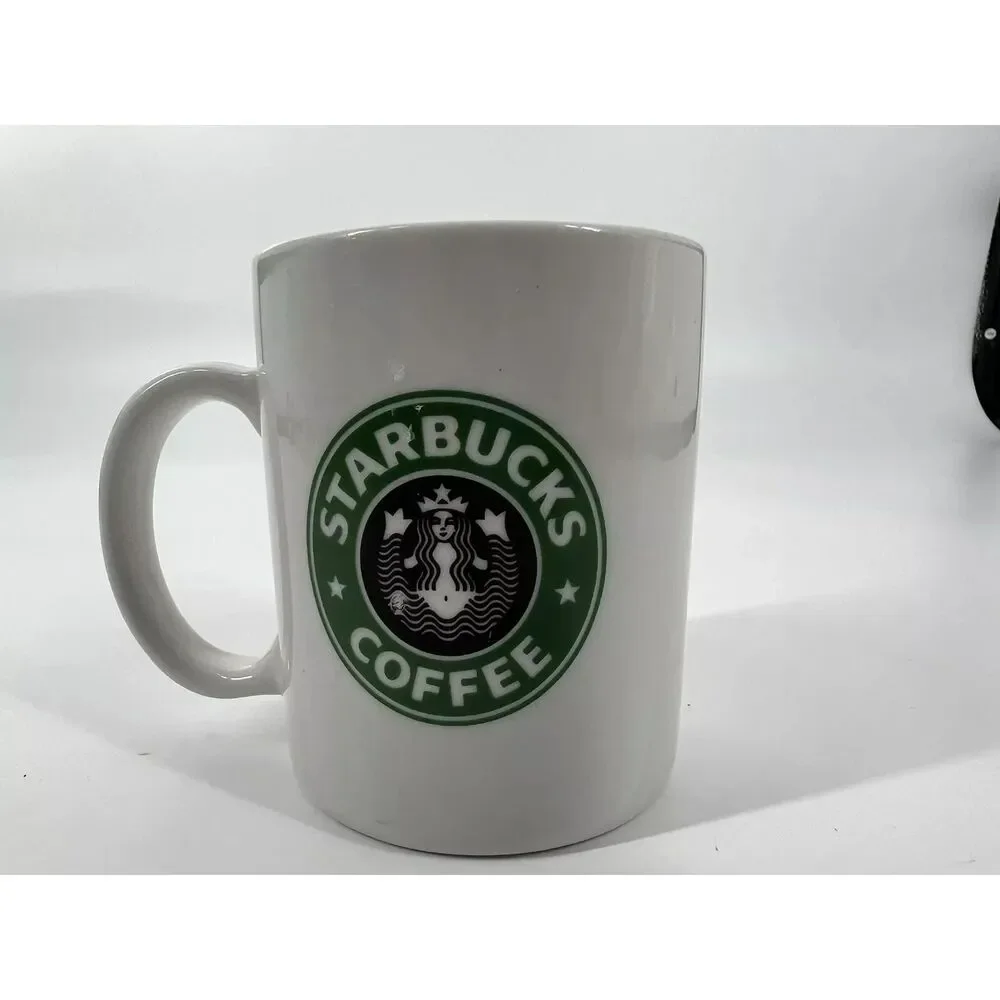 Vtg 1987 Starbucks Logo Bia Cordon Bleu Coffee White Split Tail Siren Mug Cup